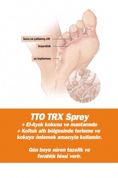 TTO TRX Terleme Karşıtı Sprey 50 ml