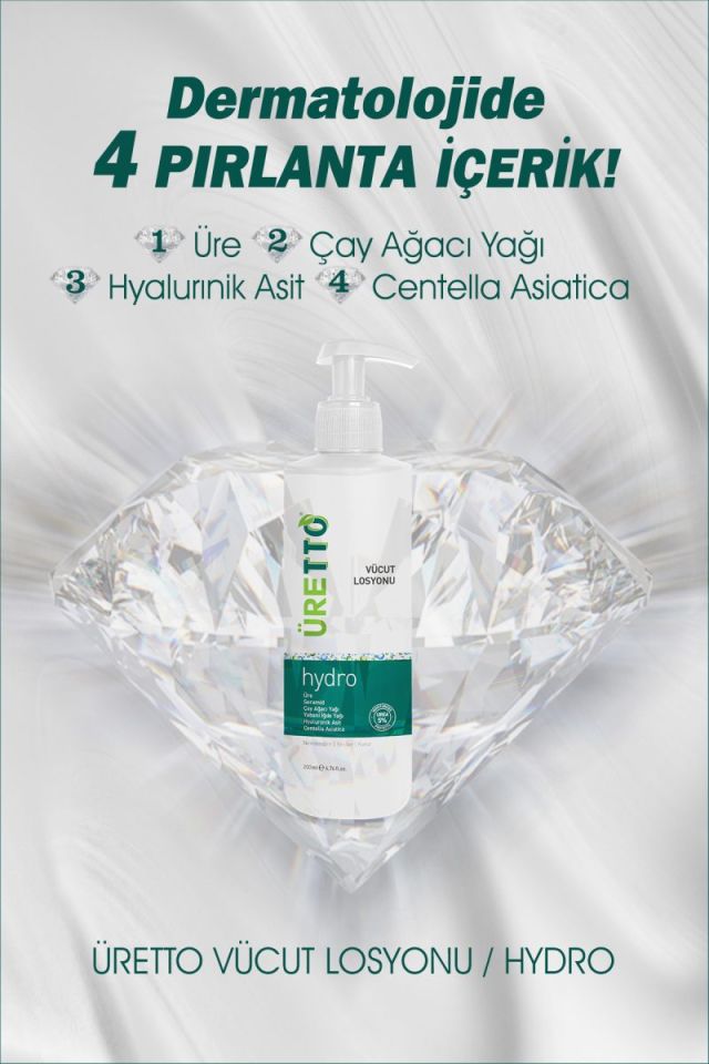 TTO Üretto Hydro Vücut Losyonu 200 ml