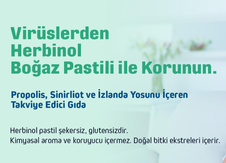 Herbinol Propolis İçeren Şekersiz 16 Pastil