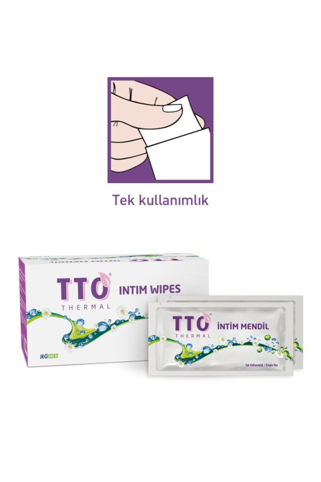 TTO Thermal İntim Mendil 12 Adet