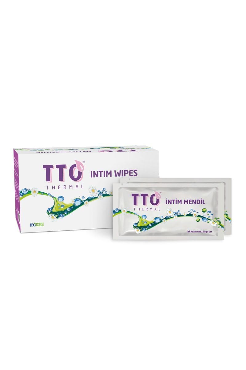 TTO Thermal İntim Mendil 12 Adet
