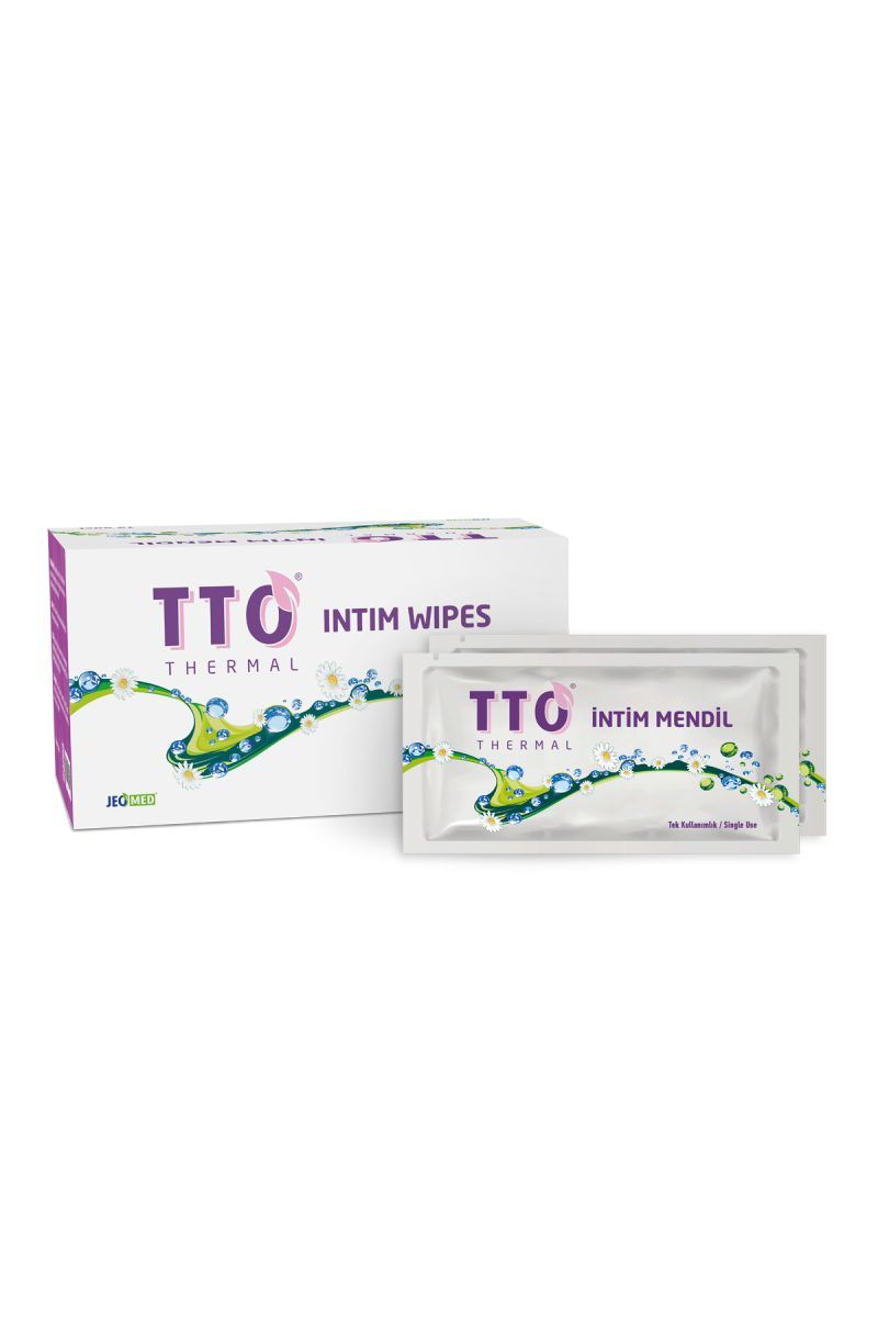 TTO Thermal İntim Mendil 12 Adet