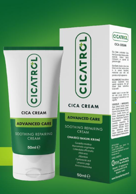 Cicatrol Onarıcı Bakım Kremi 50 ml