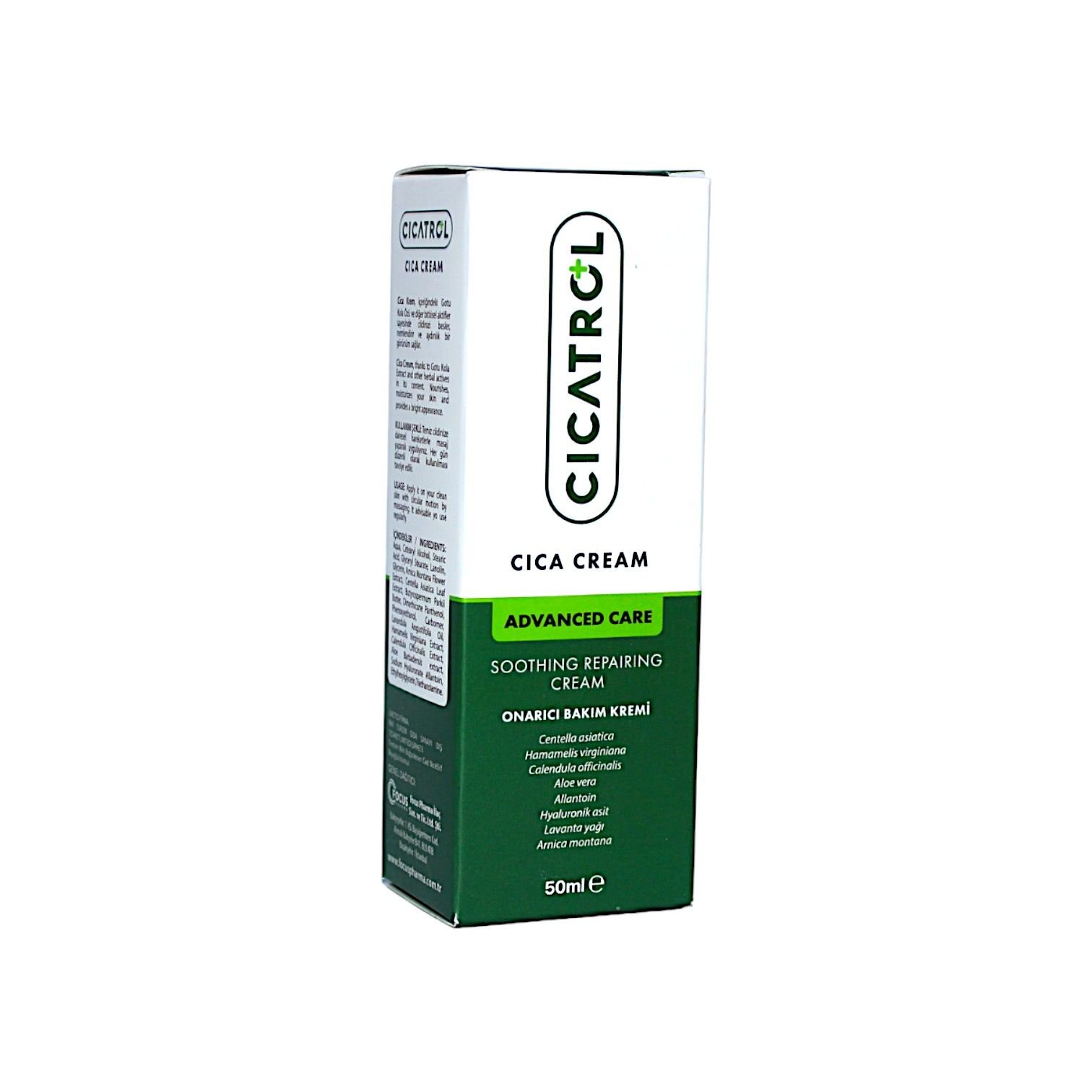 Cicatrol Onarıcı Bakım Kremi 50 ml