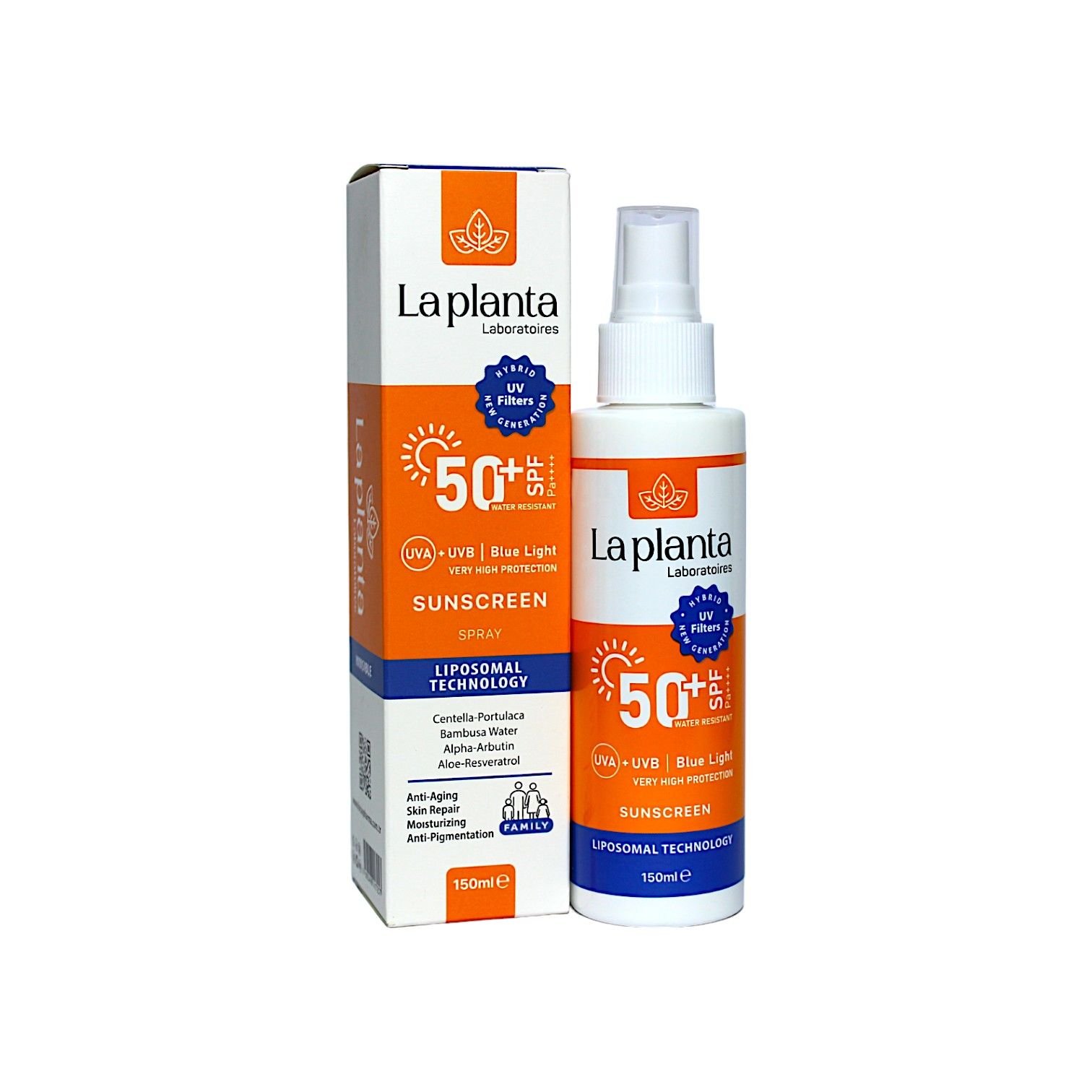 La Planta Lipozomal SPF 50+ Anti Pigmentation Güneş Koruyucu Sprey 150 ml