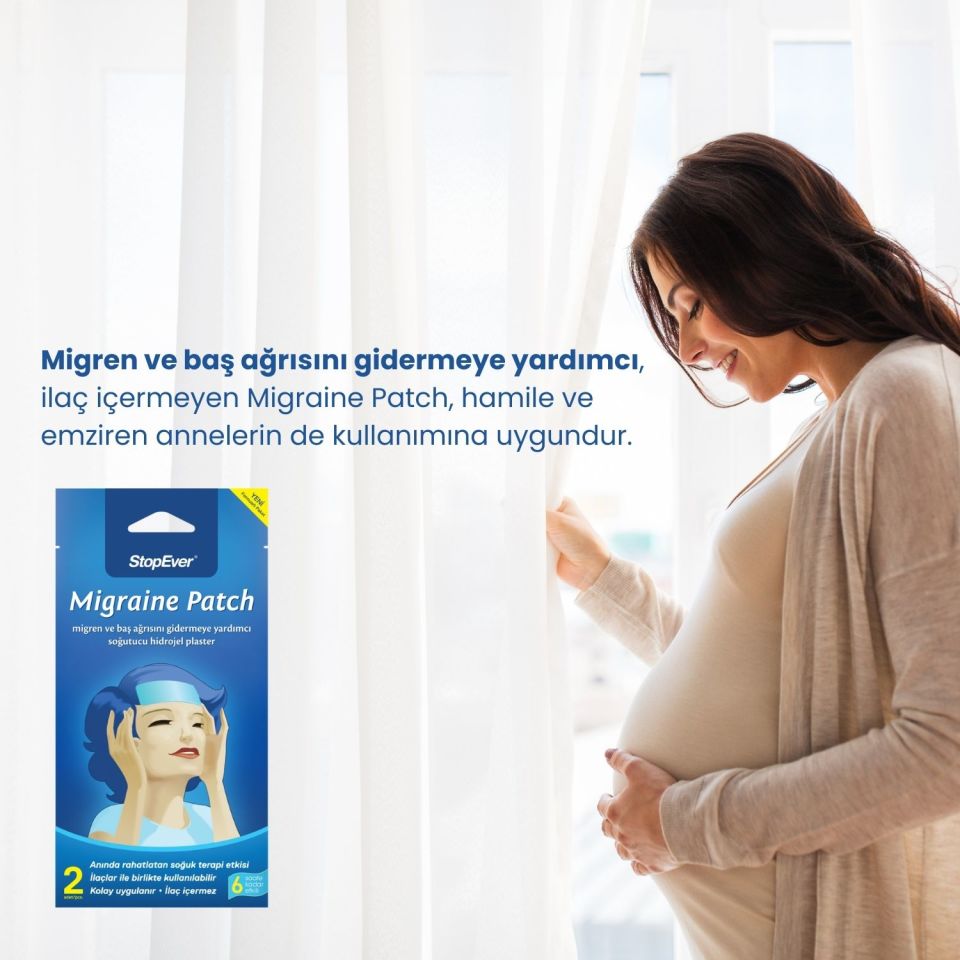 StopEver Migraine Patch 2'li Plaster