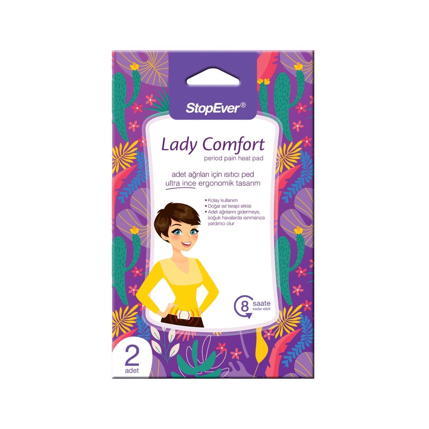 StopEver Lady Comfort Isıtıcı Ped 2'li