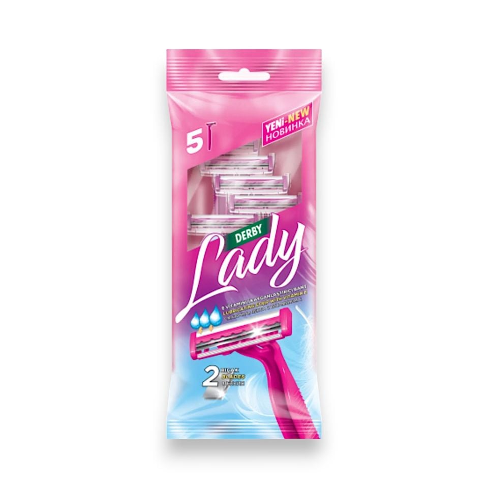 Derby Lady Tıraş Bıçağı 5'li