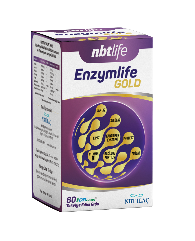 NBT Enzymlife Gold 60 Kapsül