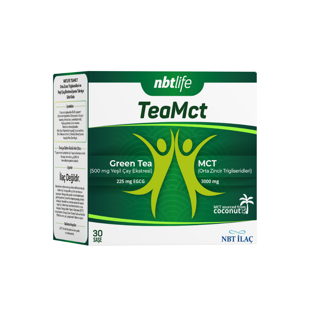 NBT TeaMct Yeşil Çay ve MCT İçeren 30 Saşe
