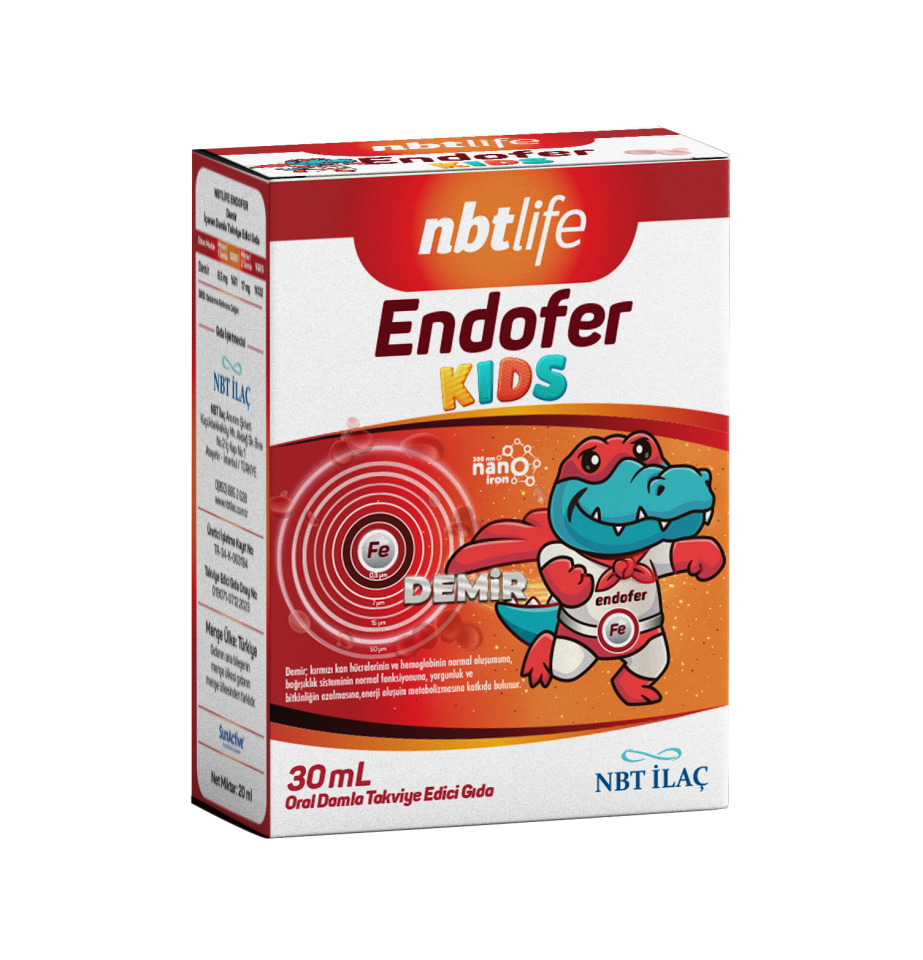 NBT Endofer Kids Demir Oral Damla 30 mL