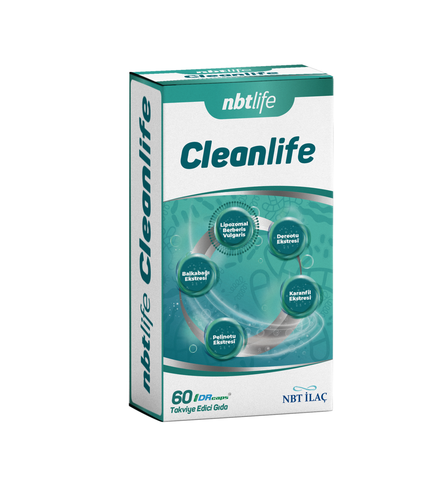 NBT Cleanlife Takviye Edici Gıda 60 Kapsül