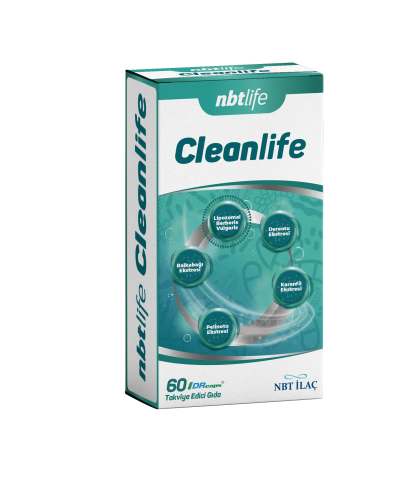 NBT Cleanlife Takviye Edici Gıda 60 Kapsül