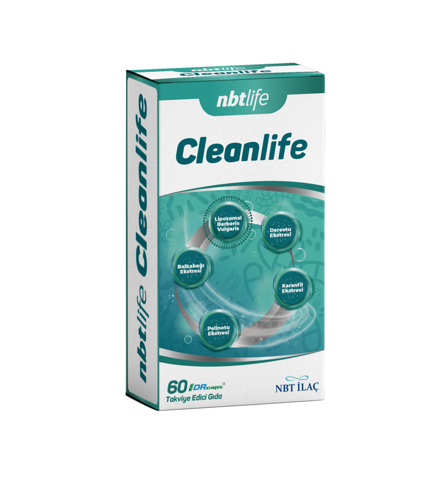 NBT Cleanlife Takviye Edici Gıda 60 Kapsül