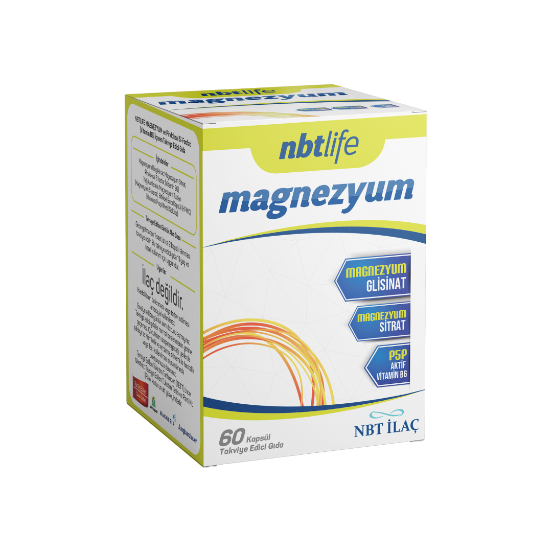 NBT Magnezyum P5P 60 Kapsül