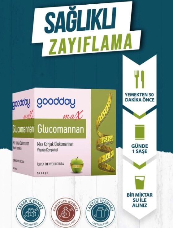 Goodday Glucomannan 30 Saşe