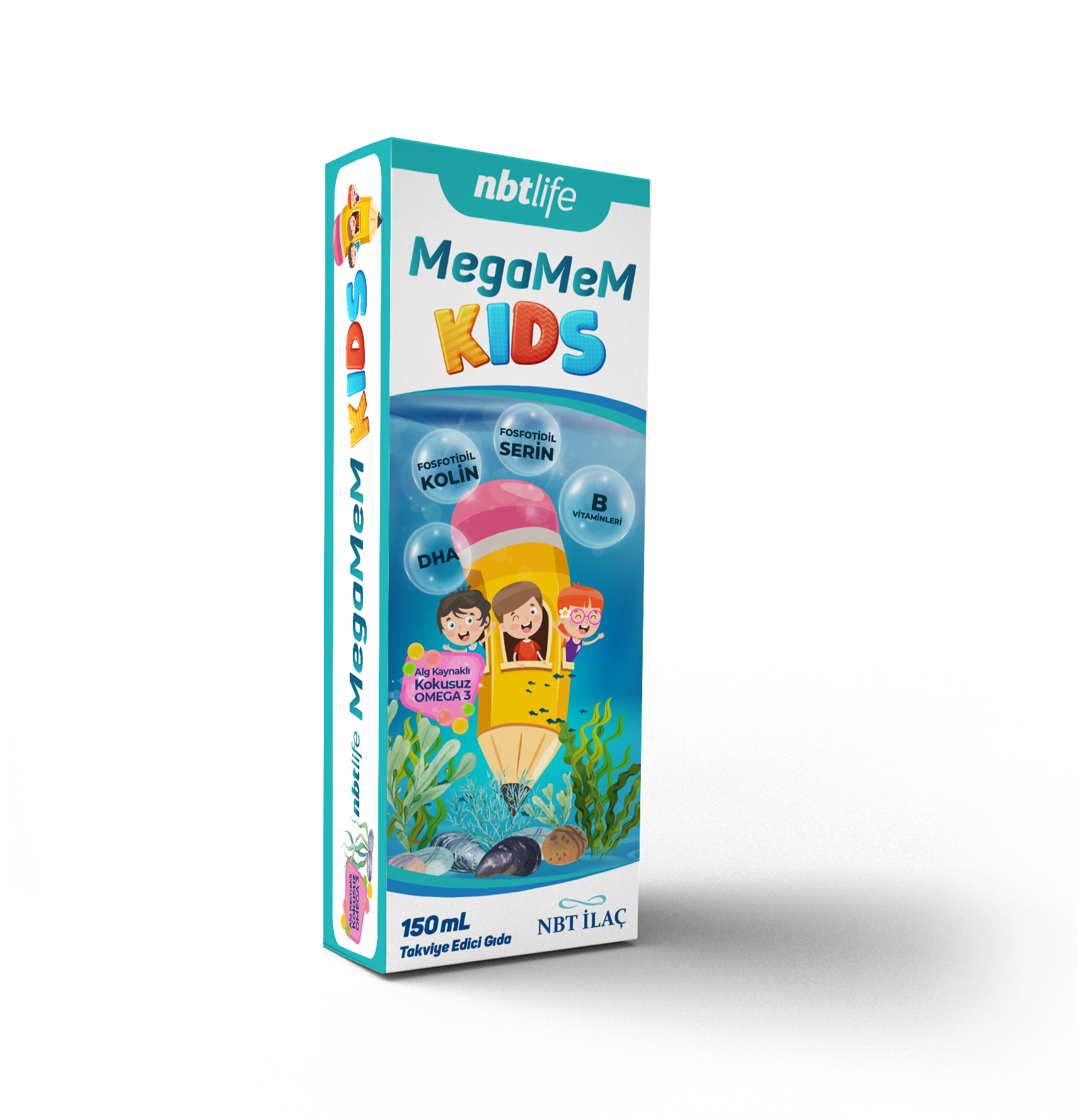 NBT MegaMeM Kids Şurup 150 mL