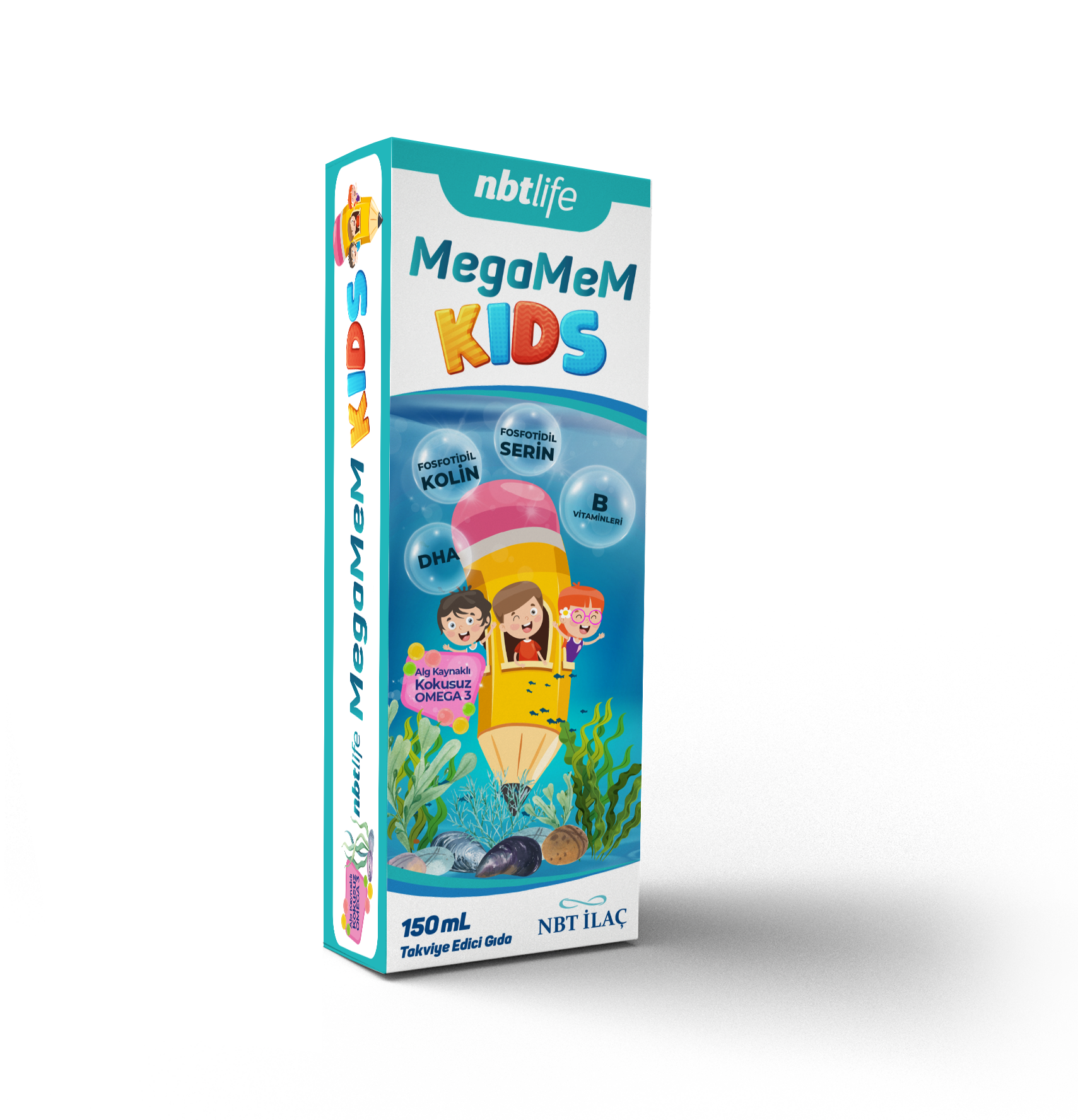NBT MegaMeM Kids Şurup 150 mL