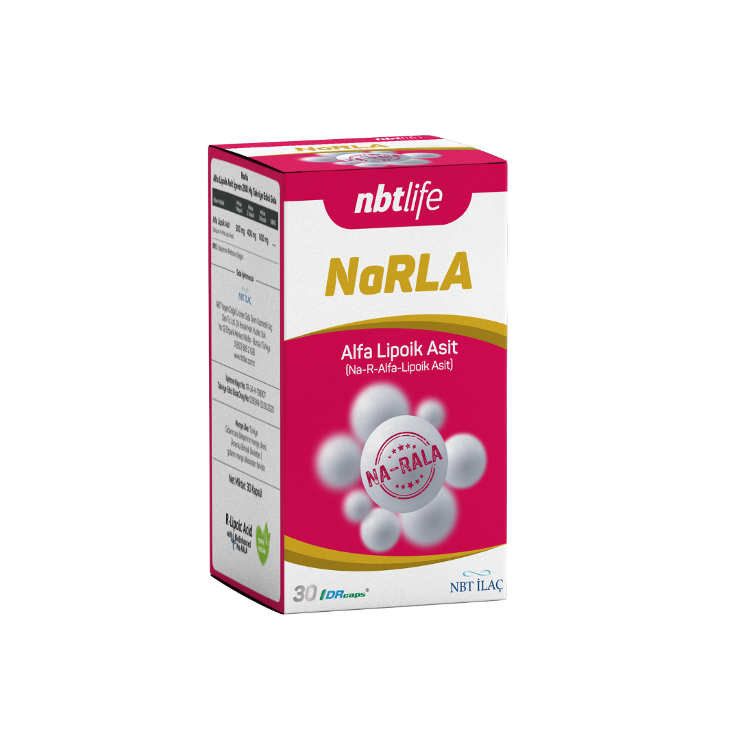 NBT NaRLA (NA-R-alfa Lipoik Asit) 30 Kapsül
