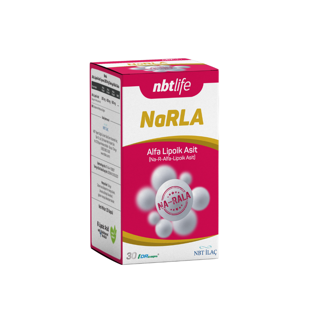 NBT NaRLA (NA-R-alfa Lipoik Asit) 30 Kapsül
