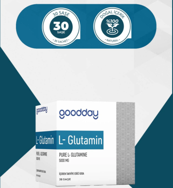 Goodday L-Glutamin 5000 mg 30 Saşe