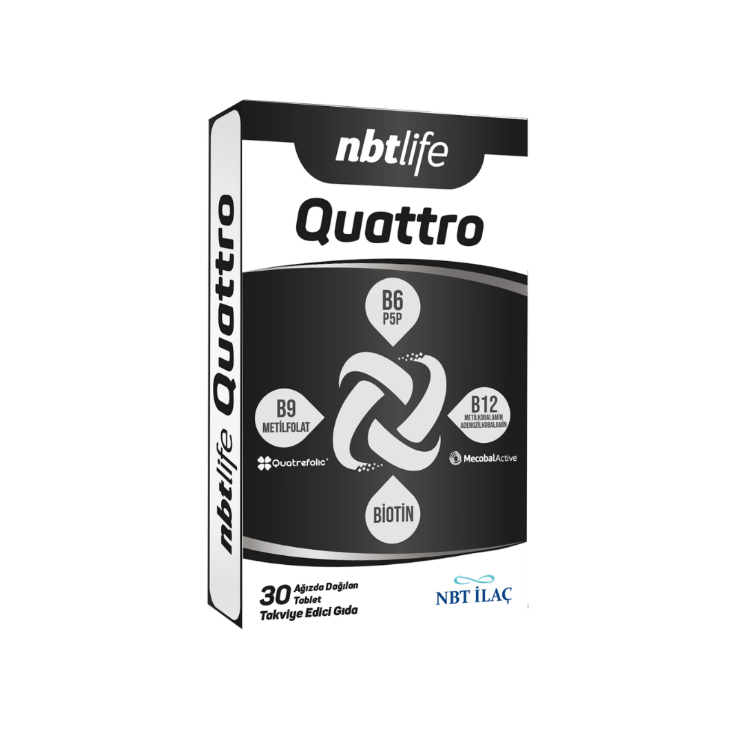 NBT Quattro Ağızda Dağılan 30 Tablet