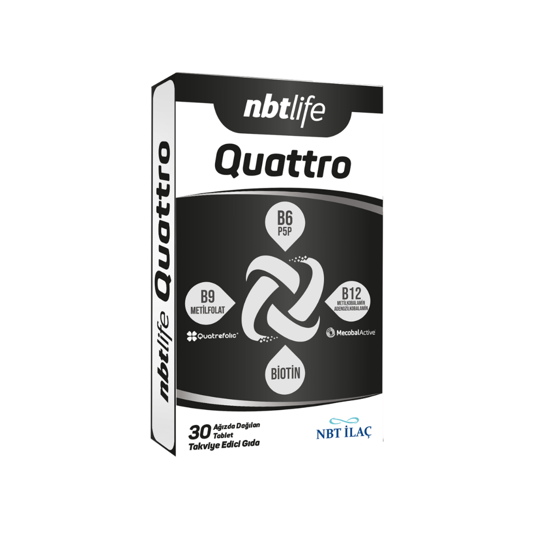 NBT Quattro Ağızda Dağılan 30 Tablet