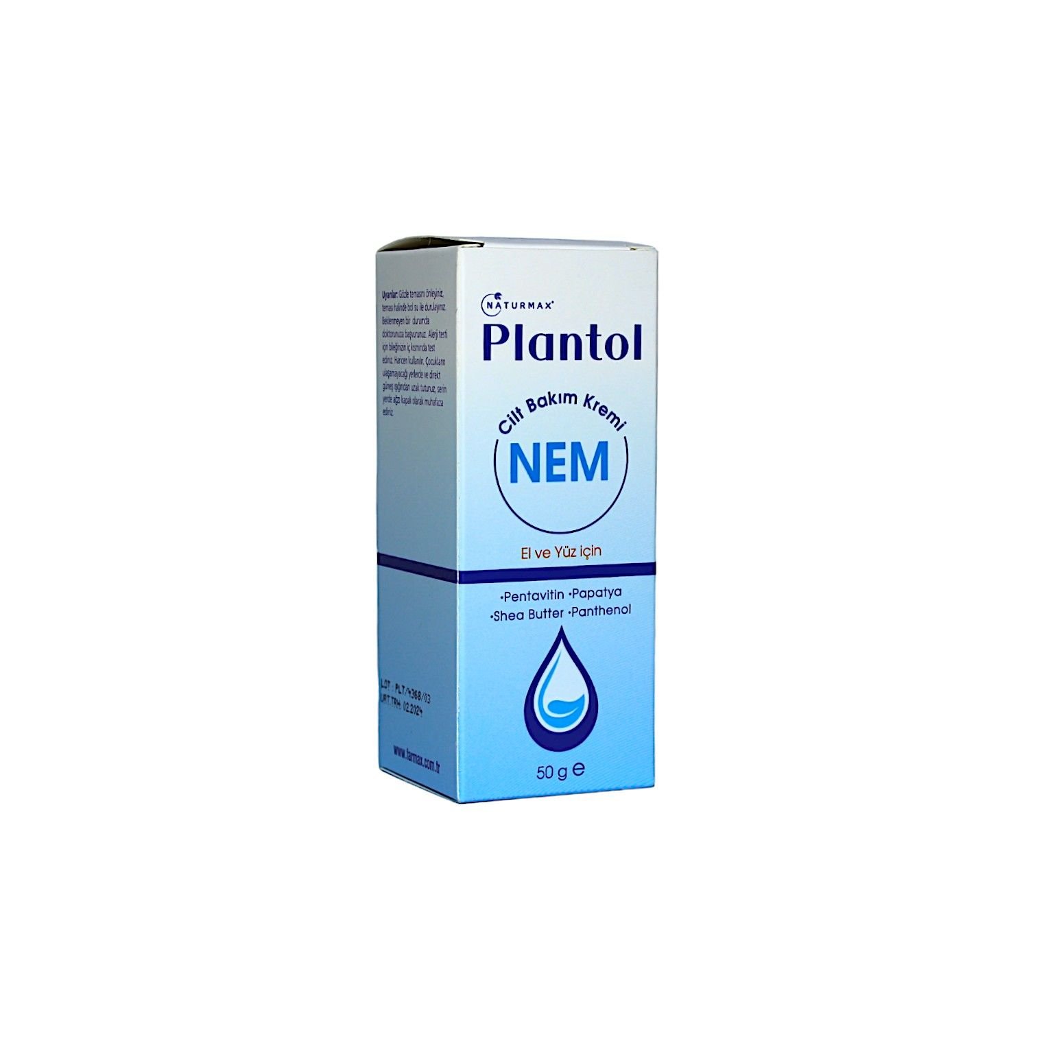 Plantol Yoğun Nem Cilt Bakım Kremi 50 mL