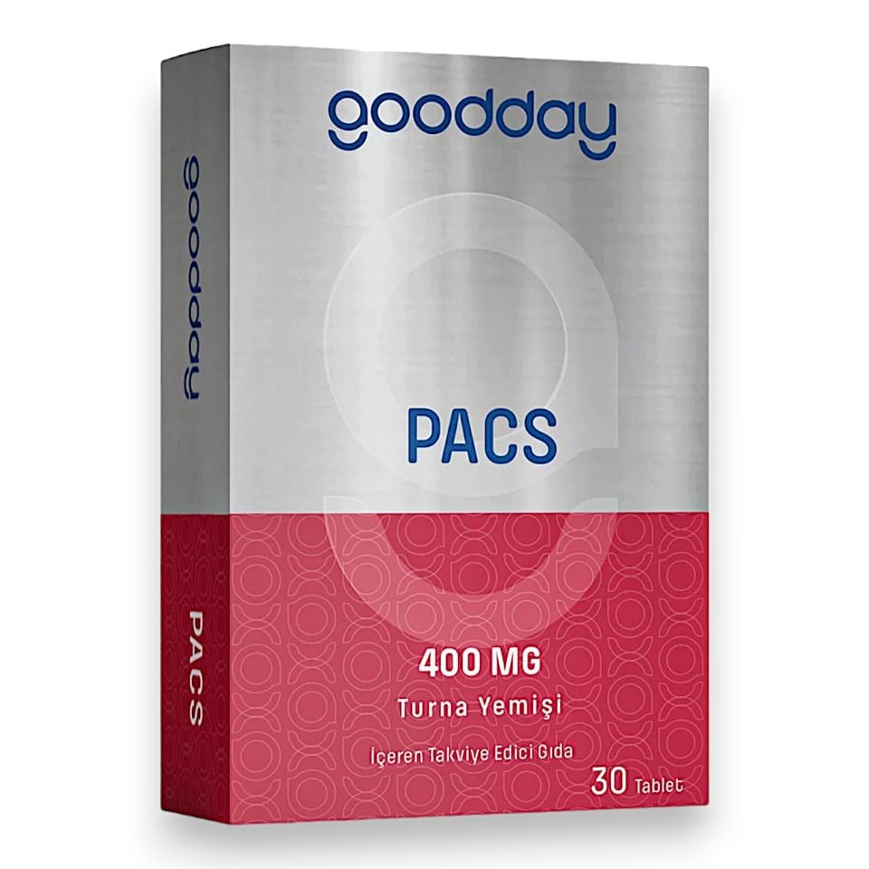 Goodday PACS Cranberry Ekstresi 400 mg 30 Tablet
