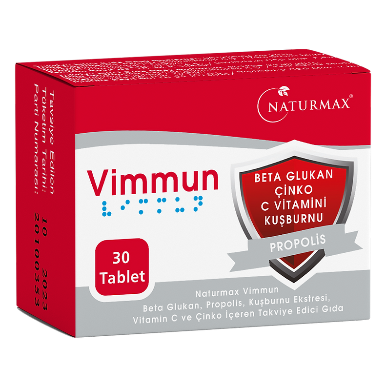 Vimmun Beta Glukan 30 Tablet