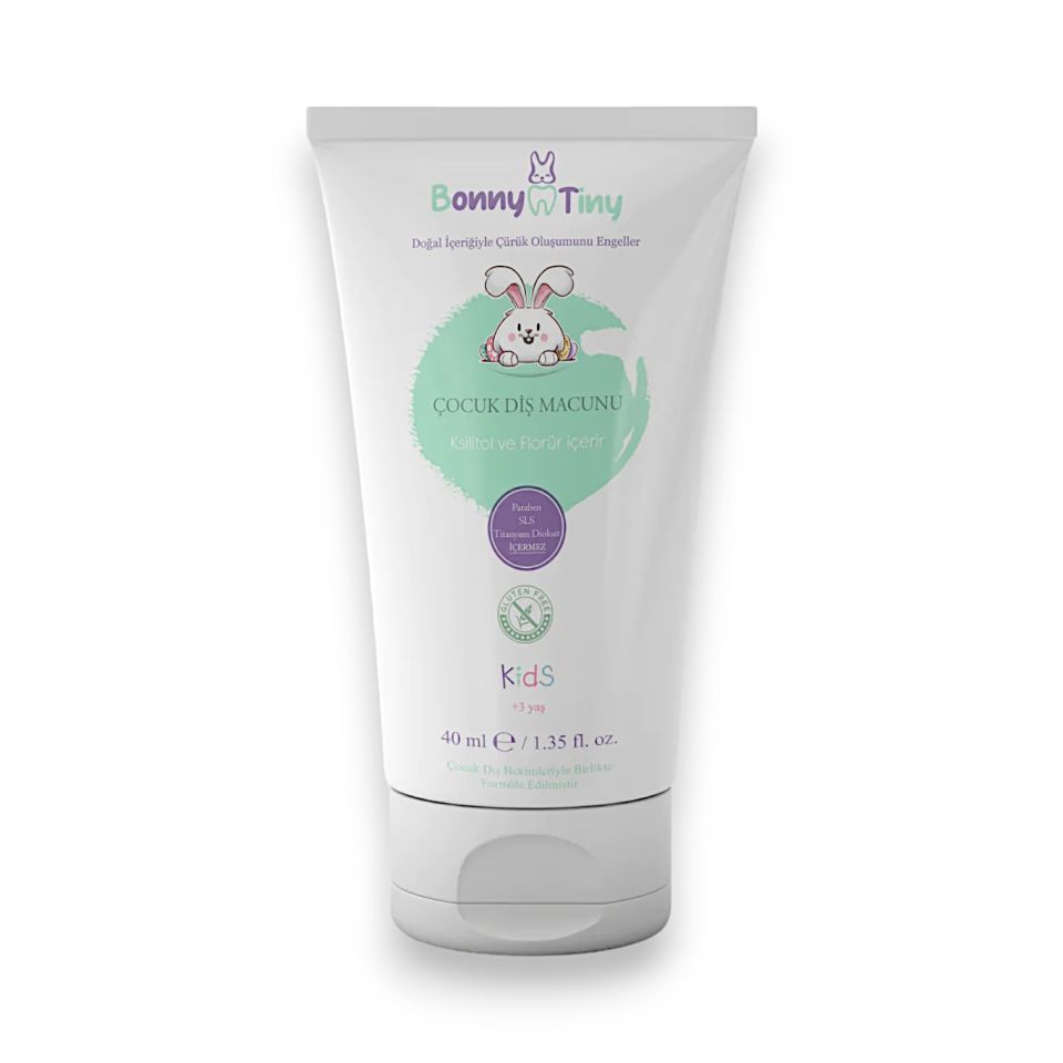 Bonny Tiny Çocuk Diş Macunu Kids 40 ml (3 yaş+)