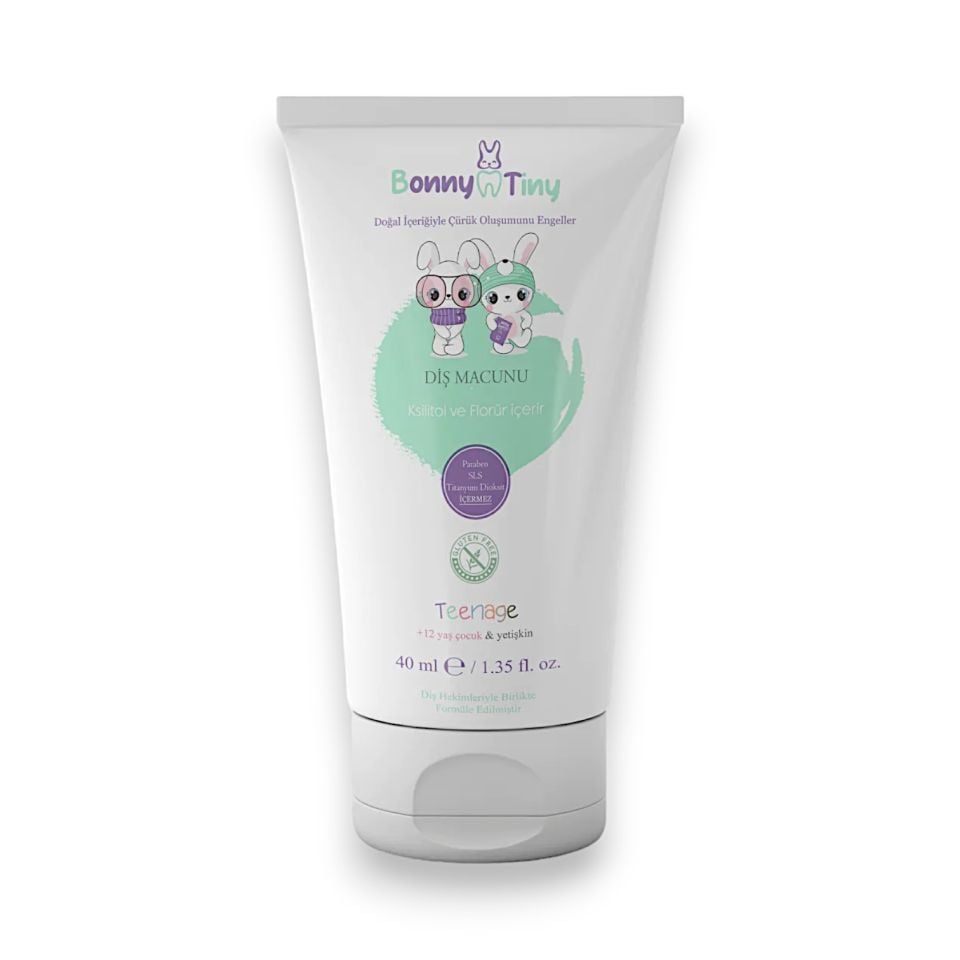 Bonny Tiny Teenage Diş Macunu 40 ml (12 yaş+)