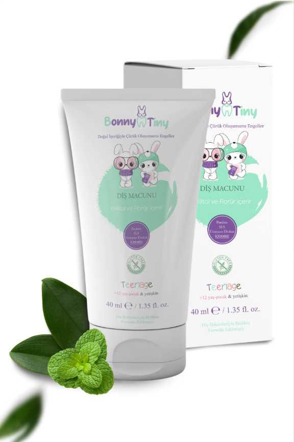 Bonny Tiny Teenage Diş Macunu 40 ml (12 yaş+)