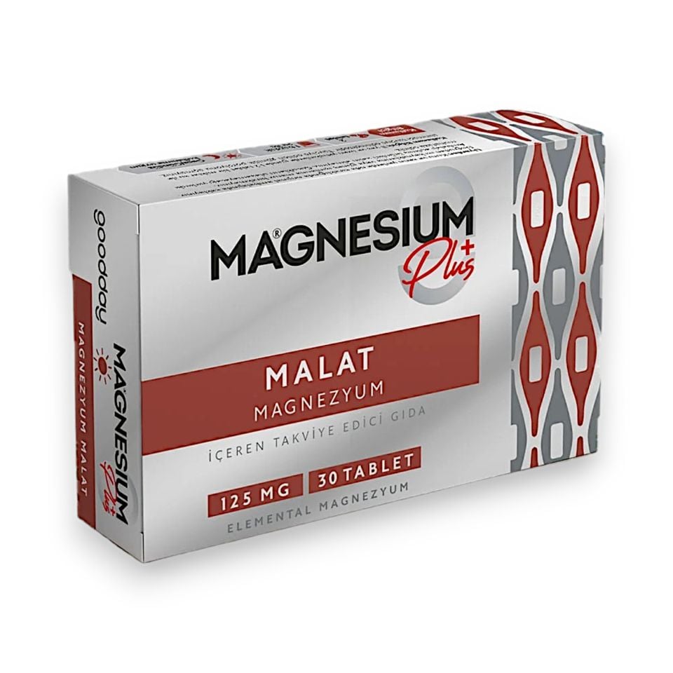 Goodday Magnesium +Plus Magnezyum Malat 30 Tablet