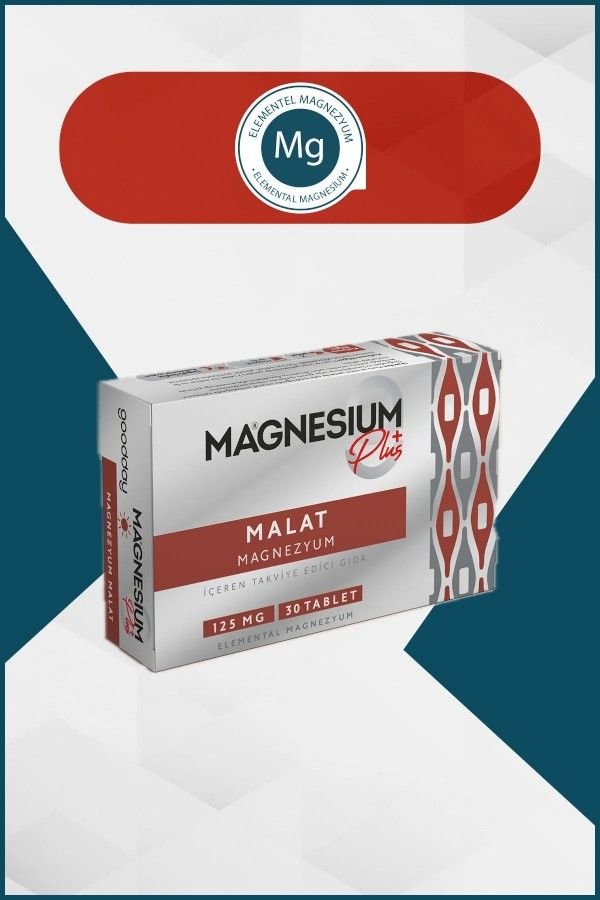 Goodday Magnesium +Plus Magnezyum Malat 30 Tablet
