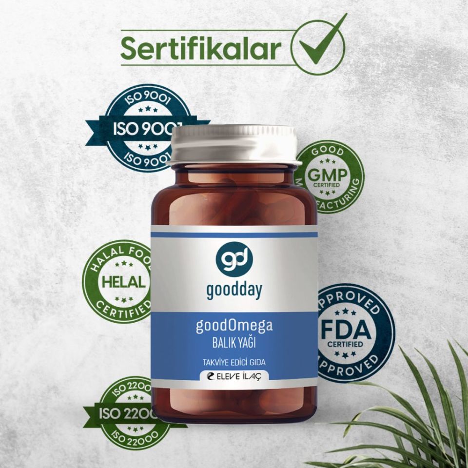 Goodday GoodOmega Balık Yağı 60 Kapsül