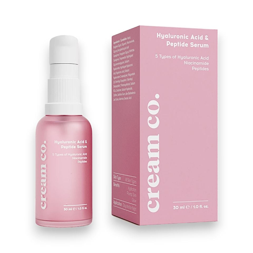 Cream Co. Hyaluronik Acid & Peptide Serum 30 ml