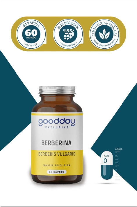 Goodday Berberina 60 Kapsül
