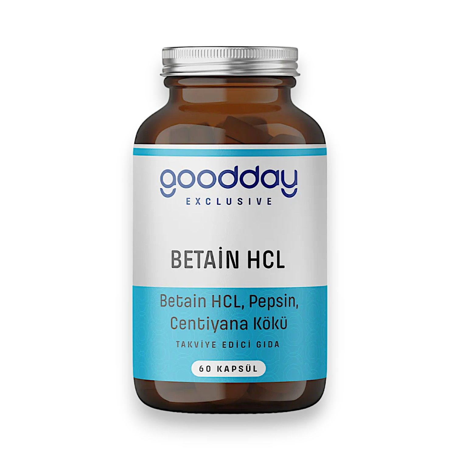 Goodday Betain HCL Pepsin 60 Kapsül