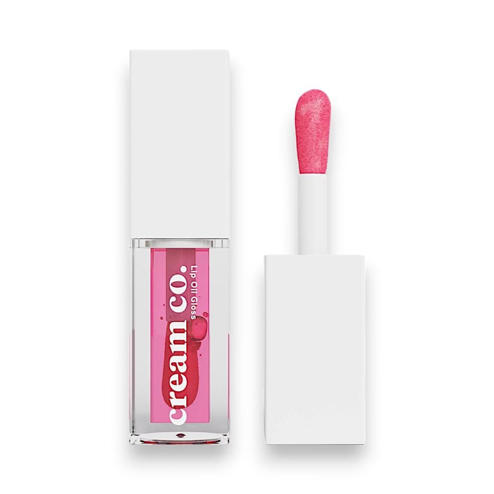 Cream Co. Lip Oil Gloss Raspberry 5 ml