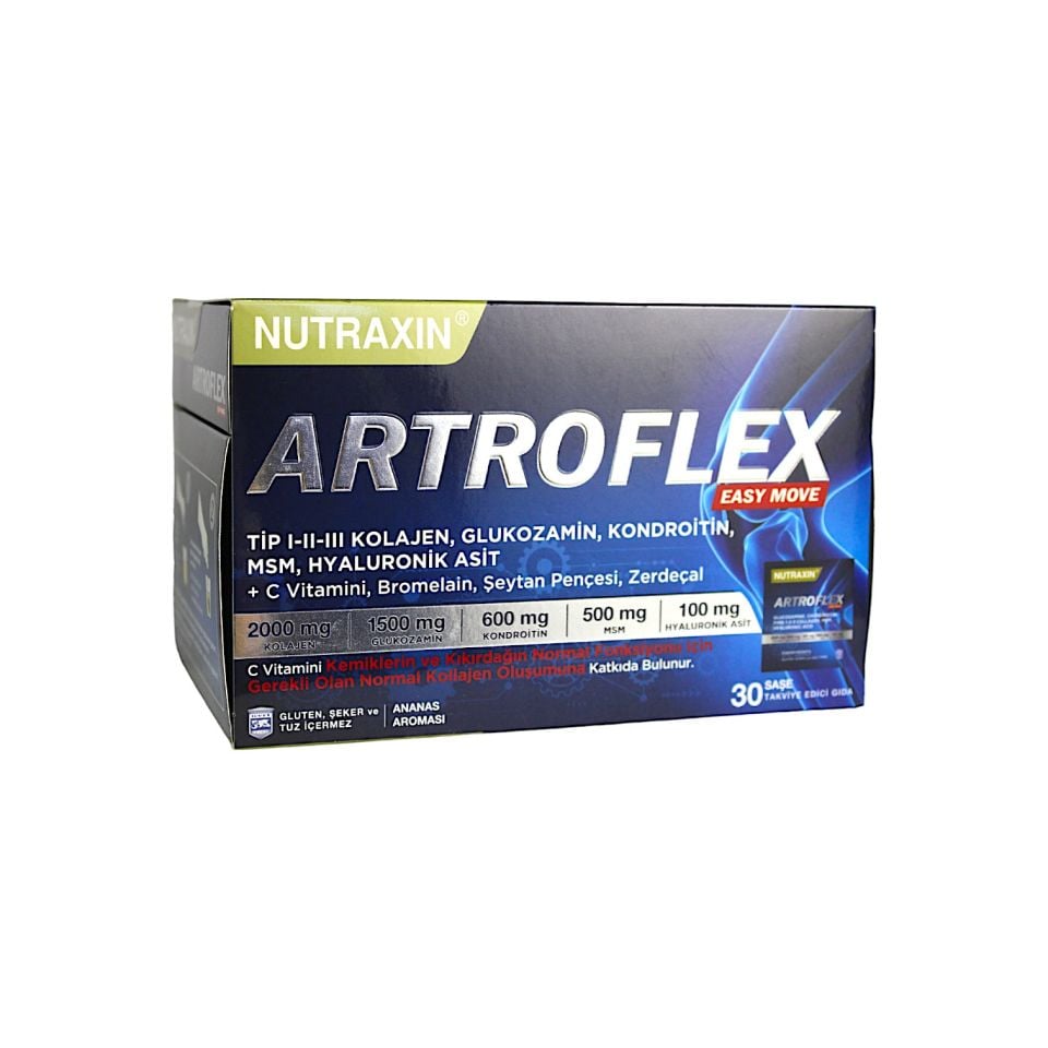 Nutraxin Artroflex Easy Move Tip I-II-III Kolajen 30 Saşe