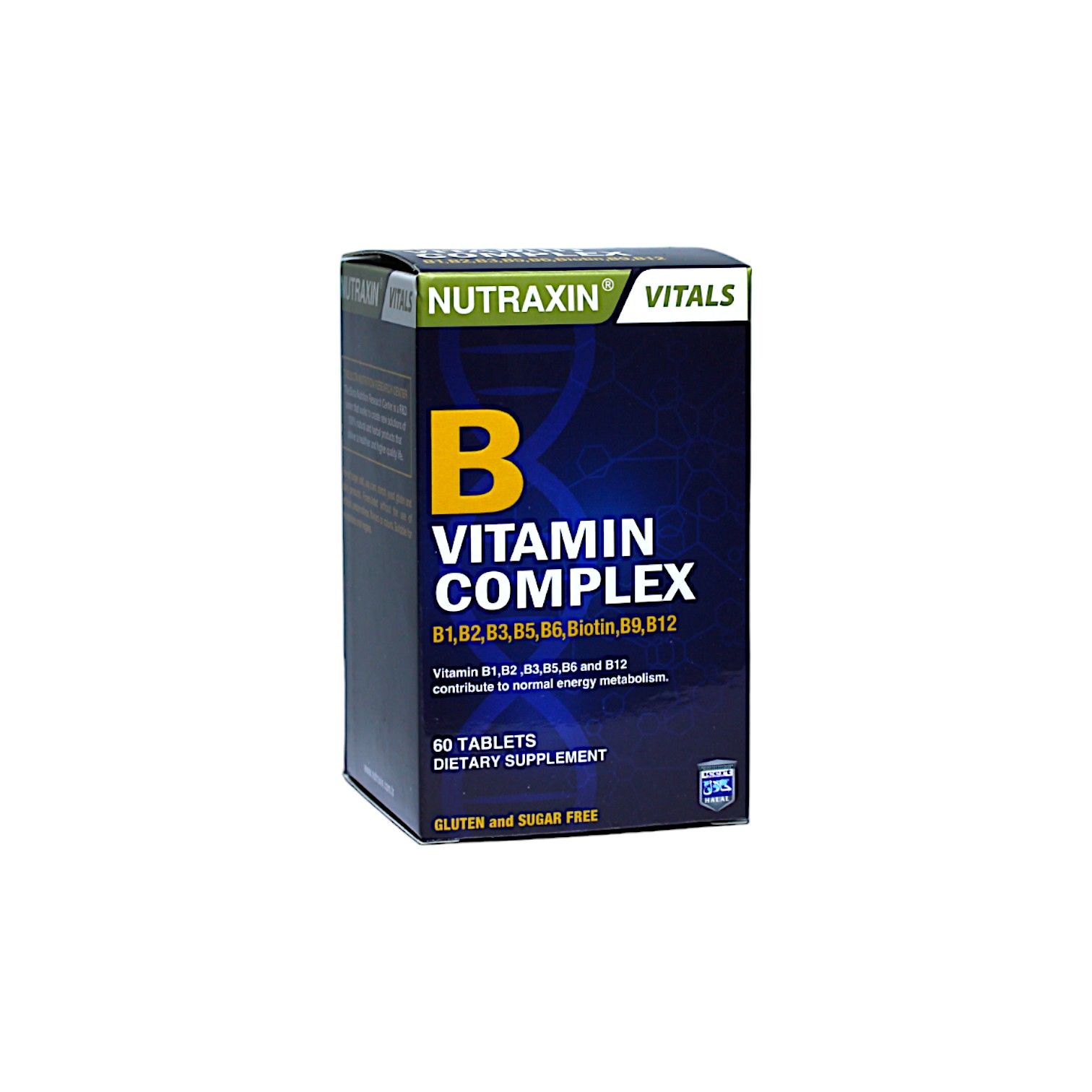 Nutraxin Vitamin B Complex 60 Tablet