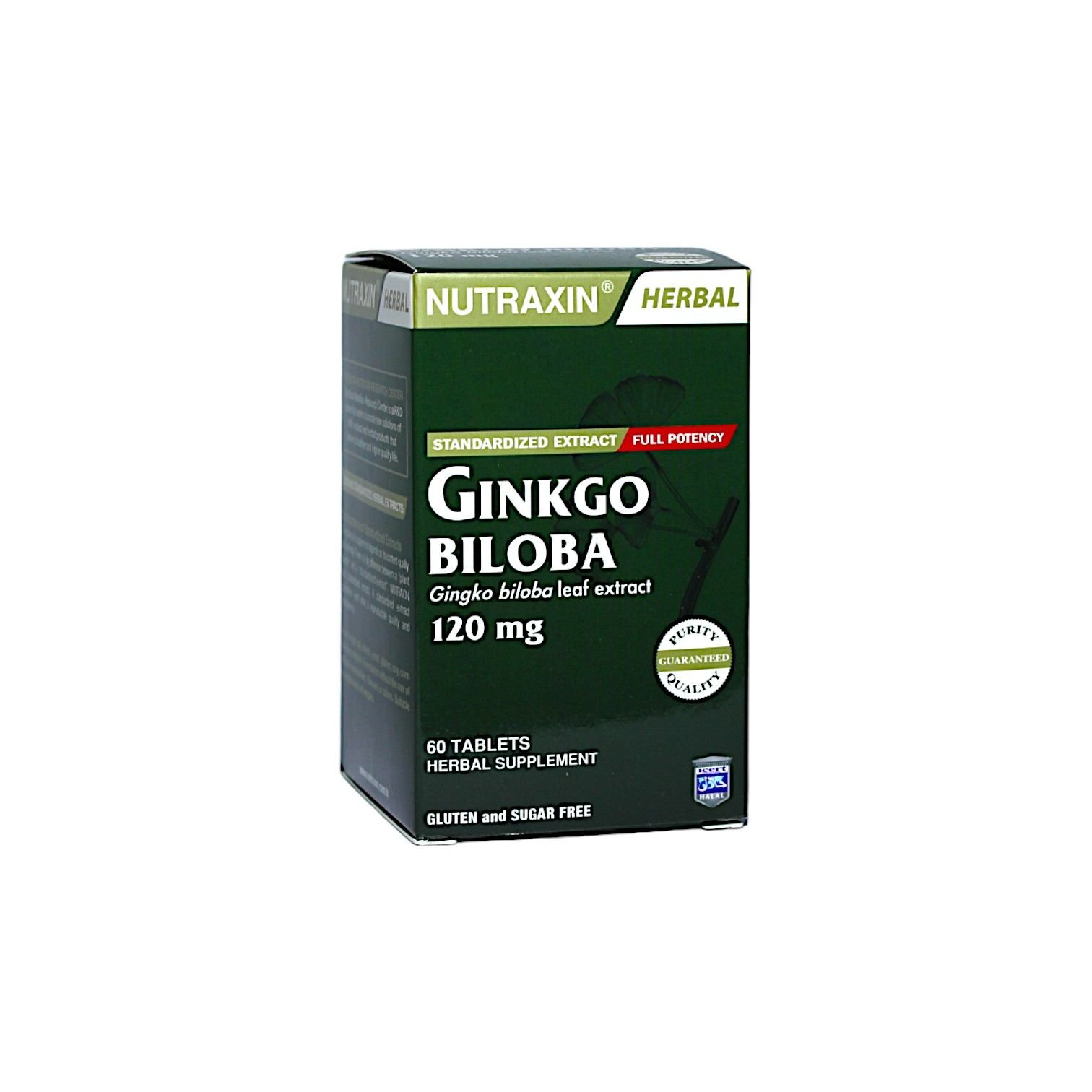 Nutraxin Ginkgo Biloba 120 mg 60 Tablet