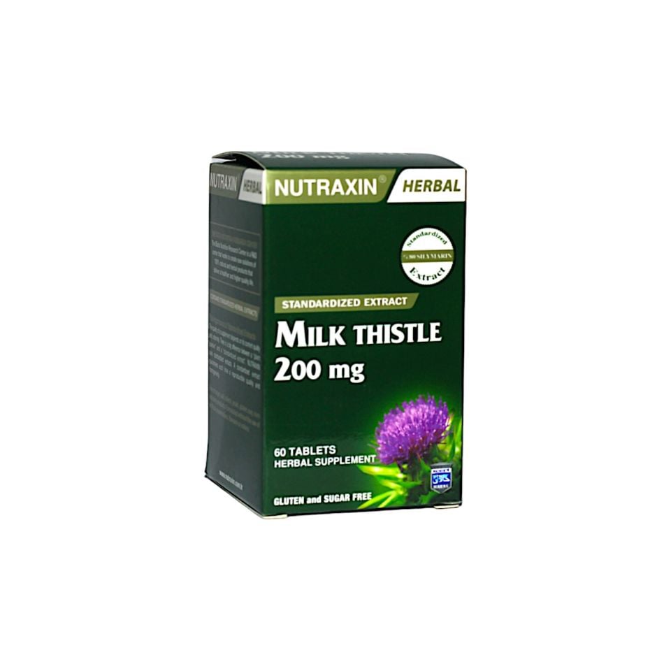 Nutraxin Milk Thistle 200 mg 60 Tablet