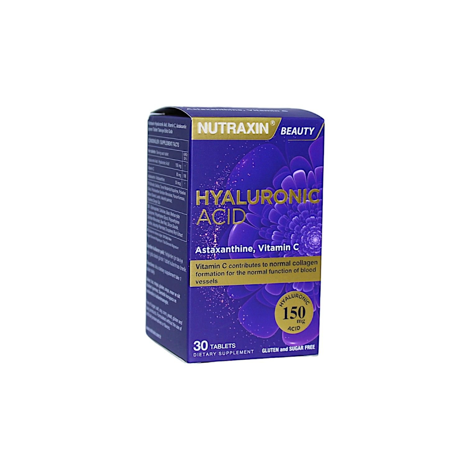 Nutraxin Hyaluronik Asit 30 Tablet