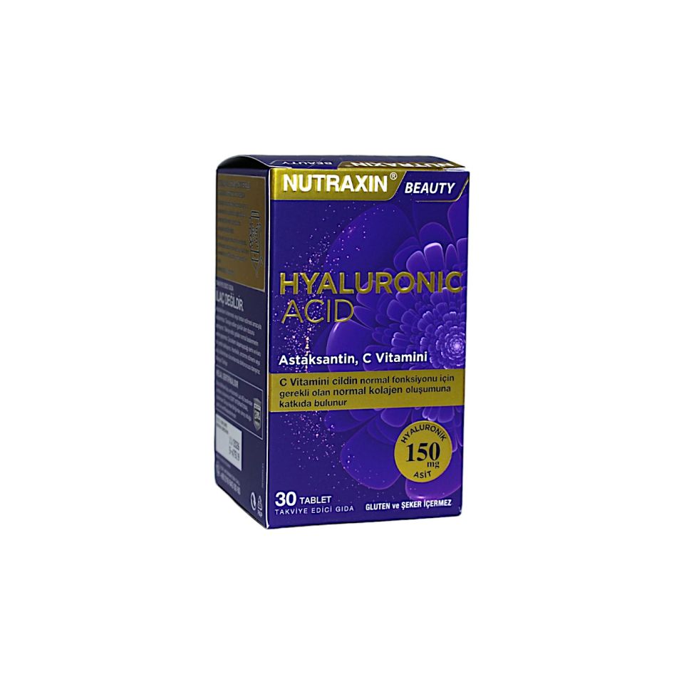 Nutraxin Hyaluronik Asit 30 Tablet