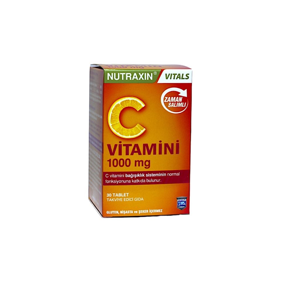 Nutraxin C Vitamini 1000 mg 30 Tablet