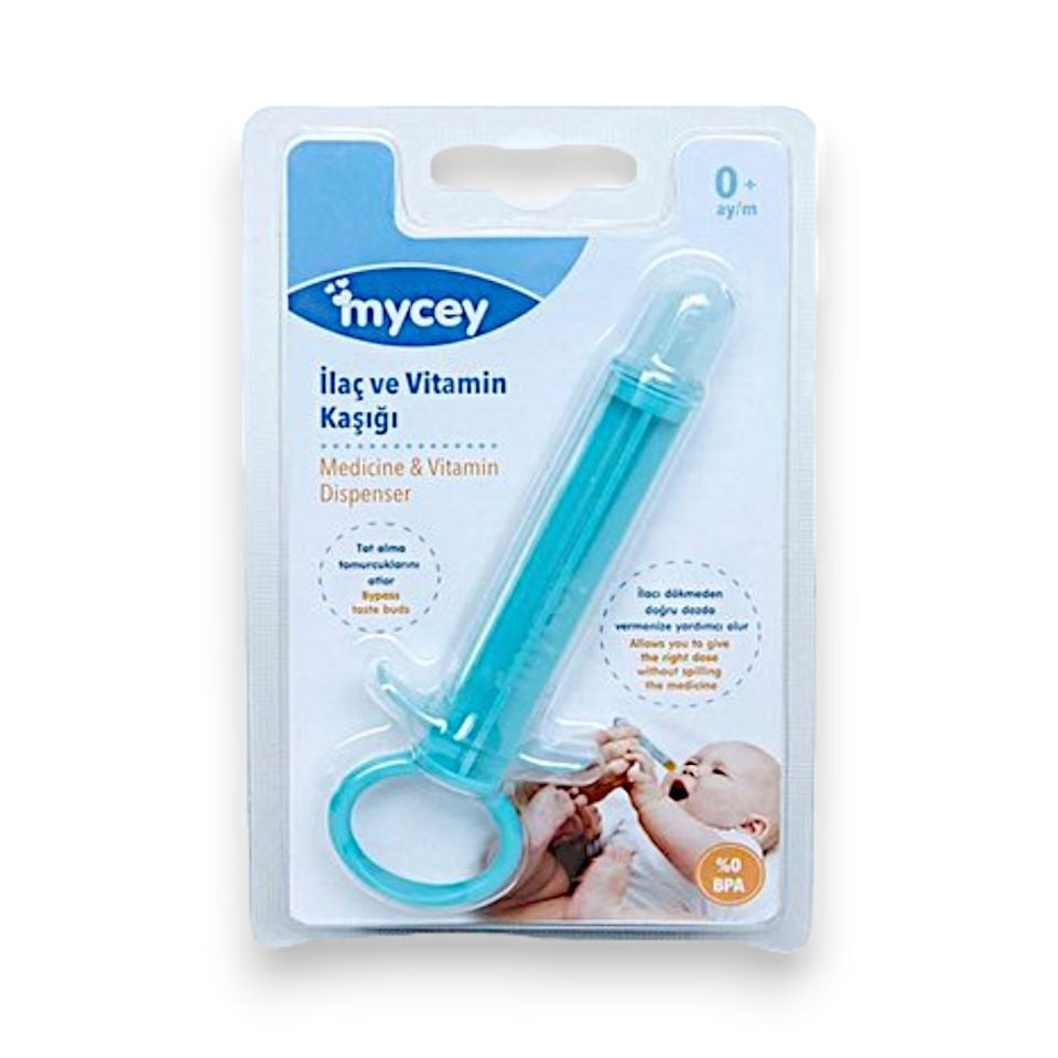 Mycey İlaç ve Vitamin Kaşığı 0+ Ay (Ölçülü Enjektör)