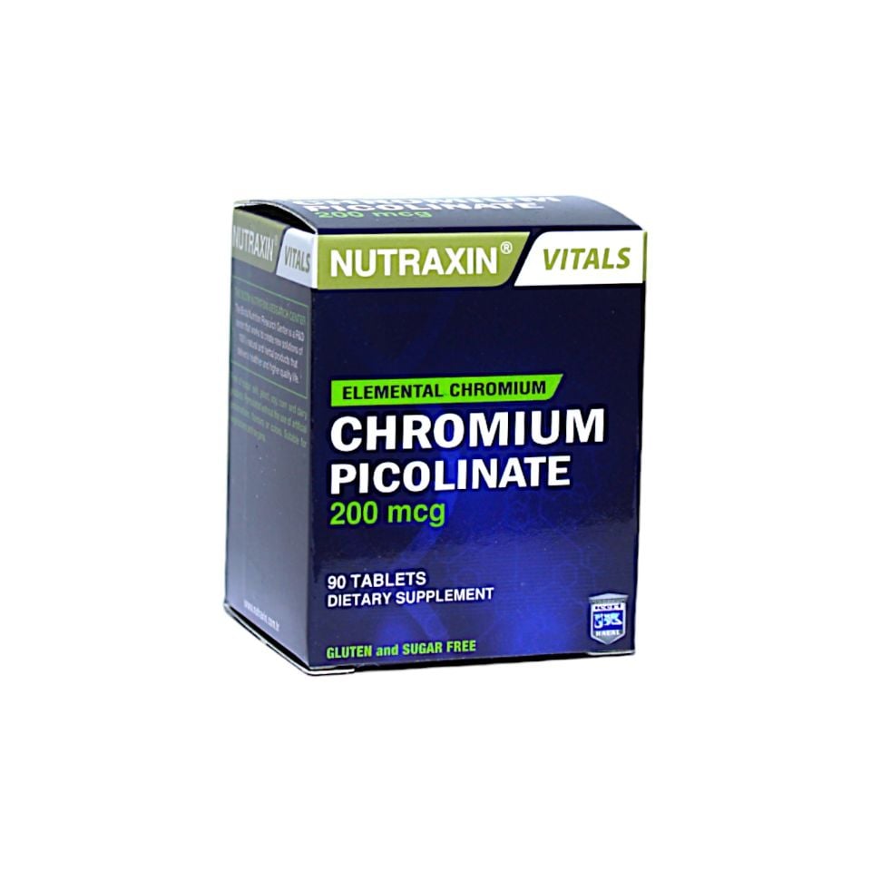 Nutraxin Chromium Picolinate 200 mcg 90 Tablet