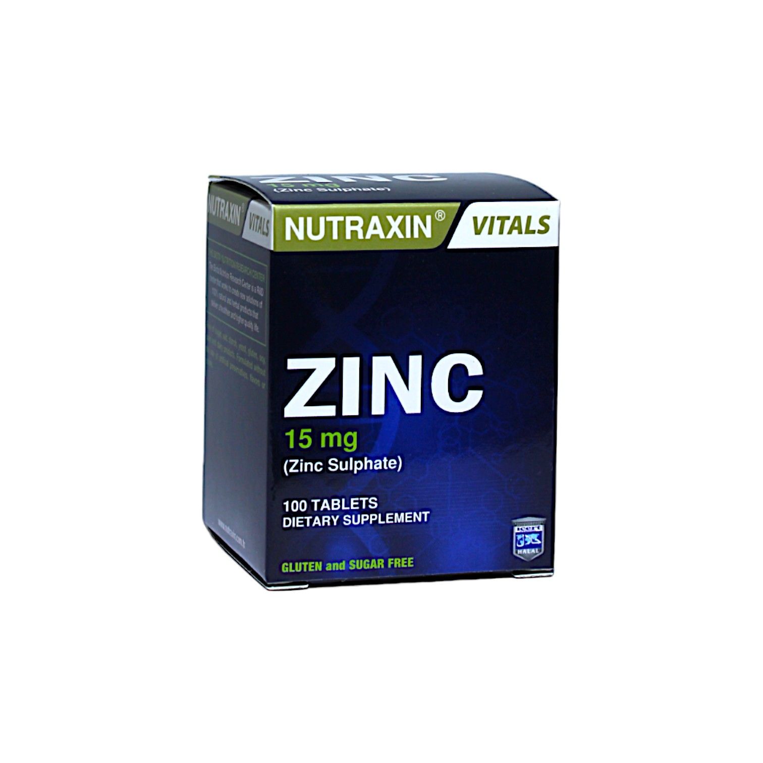 Nutraxin Zinc (Çinko) 15 mg 100 Tablet